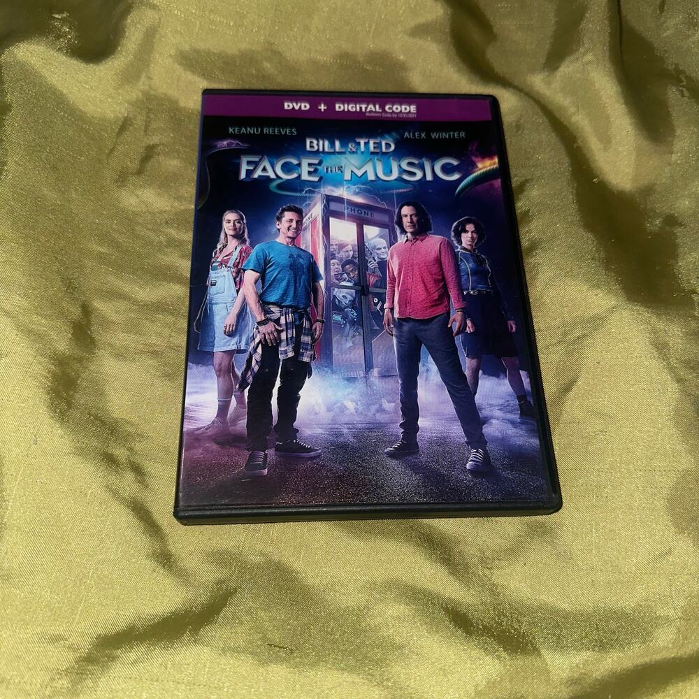 Bill & Ted Face the Music DVD Keanu Reeves Alex Winter
Description: